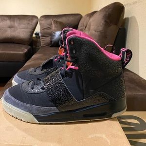 Nike Air Yeezy 1 Black Pink 2009 ( Rare) Size 11.5